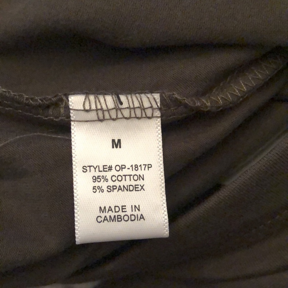 Zenana Premium Moto Leggings Dark Green Size Medium - Picture 14 of 17